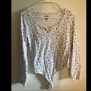 Floral bodysuit